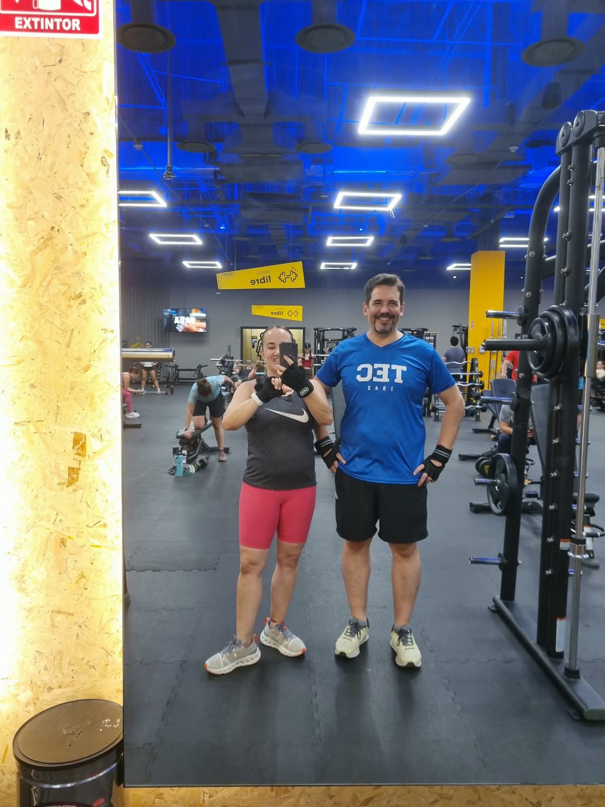 Registro visual de la pareja después del proceso